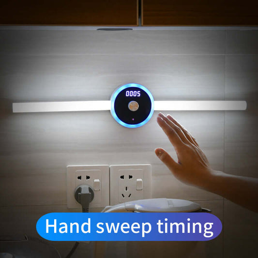 Smart Cabinet Light – Timer, Clock & Motion Sensor in One