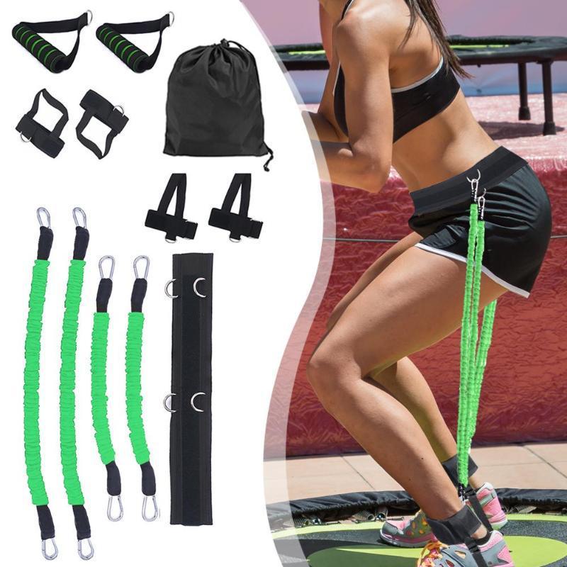 Latex Bounce Training Rope Set – Taekwondo Kick Training, Boxing Agility, and Fitness Exercise Resistance Bands - BudgetSpender