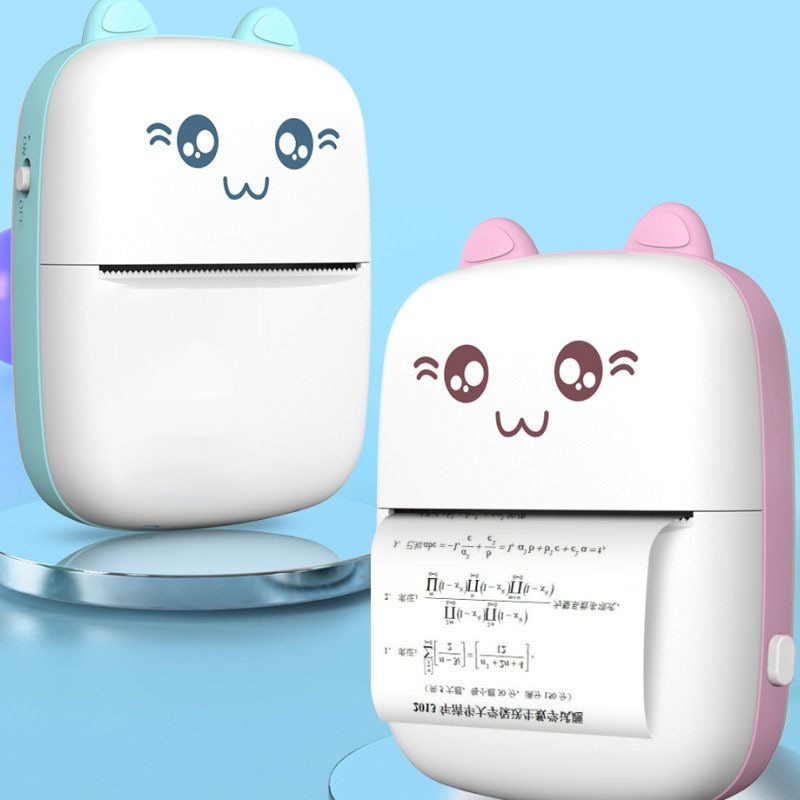 Mini Bluetooth Thermal Printer – Portable Wireless Pocket Printer for Notes, Photos, Labels & Studying (iOS & Android Compatible) - BudgetSpender