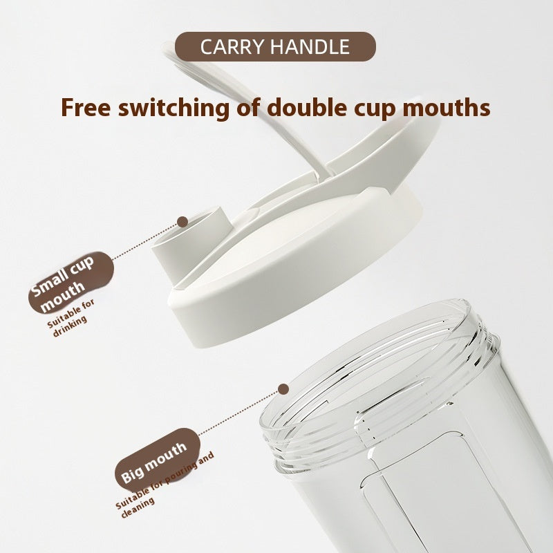 Electric Protein Shaker Bottle – 400ml High-Speed Rechargeable Mixer Cup - BudgetSpender