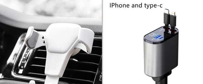 Retractable Car Charger – Ultra-Fast, Convenient Charging on the Go - BudgetSpender