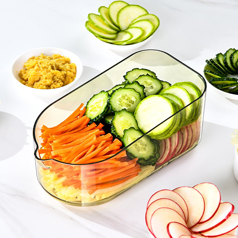 Multi-Function 6-Blade Vegetable Chopper with Water Filter – Fast, Safe, and Effortless Cutting - BudgetSpender