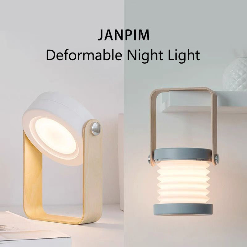 Foldable Touch Dimmable LED Night Light – for Reading & Home Décor - BudgetSpender