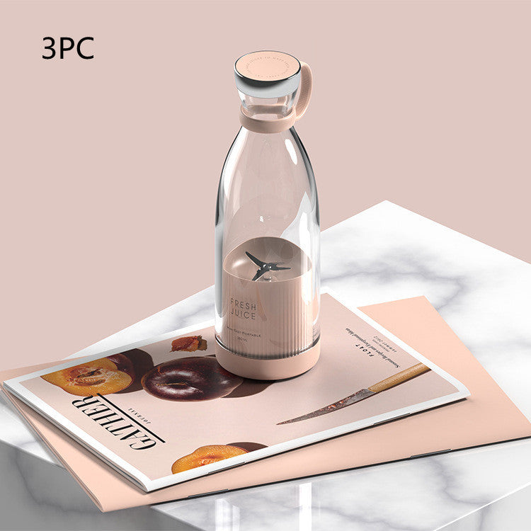 350ML Portable USB Rechargeable Blender – Electric Juicer Mixer Cup for Home & Travel - BudgetSpender