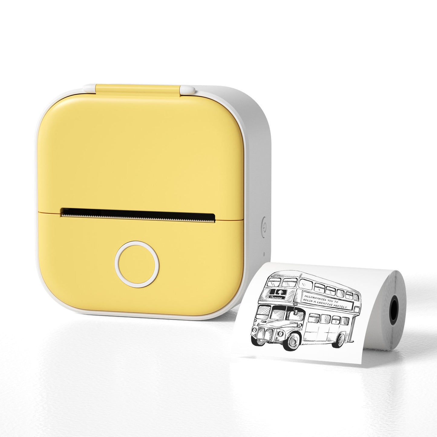 Mini Bluetooth Thermal Label Printer – Portable Sticker & Photo Printer - BudgetSpender