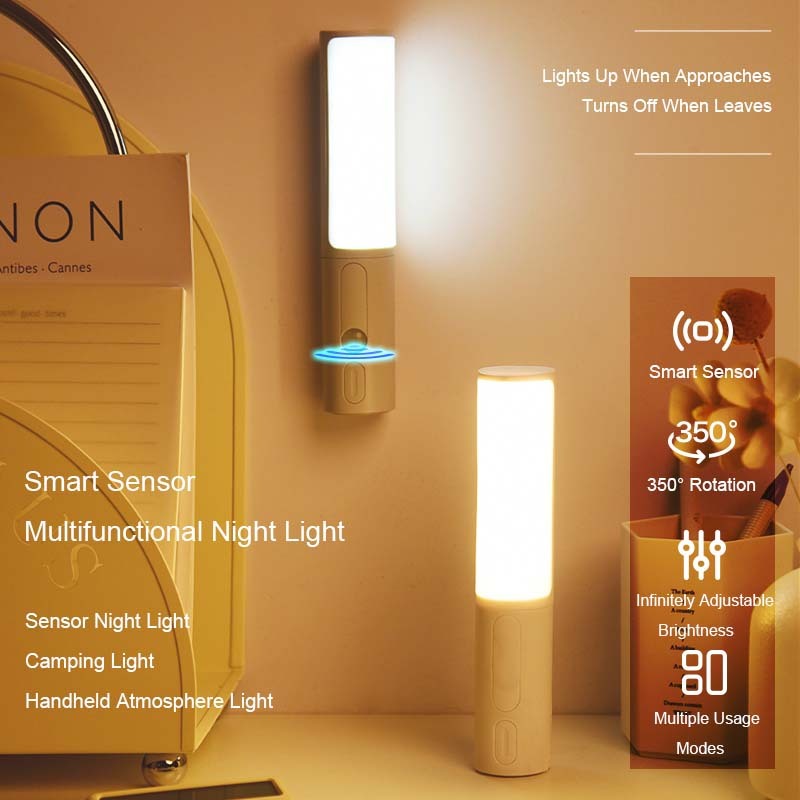 Smart Motion Sensor LED Night Light – Wireless Wall & Cabinet Lamp - BudgetSpender