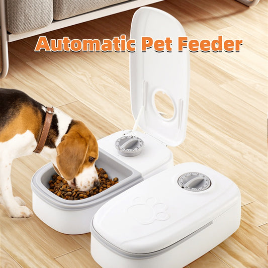 Smart Automatic Pet Feeder – Timed Food Dispenser for Cats & Dogs - BudgetSpender