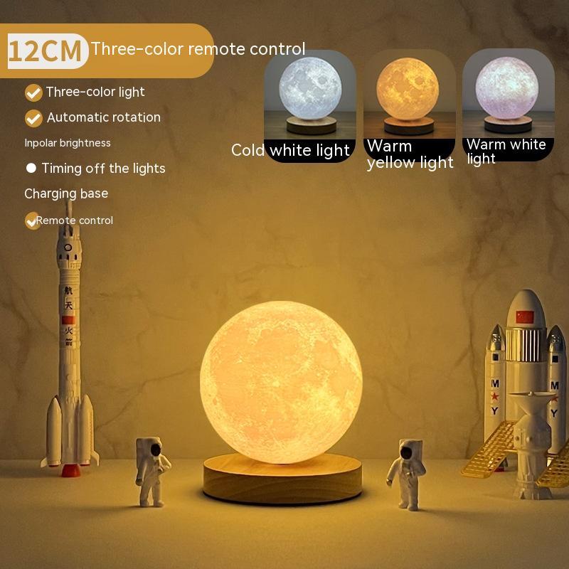Rotating Moon Lamp – A Magical Night Light for Your Bedroom - BudgetSpender