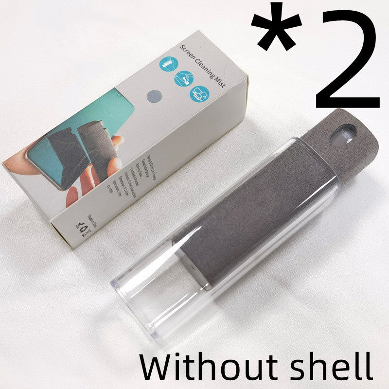 Portable Screen Cleaner Set – 2-in-1 Spray & Wipe Tool for Phones, Laptops & Tablets - BudgetSpender