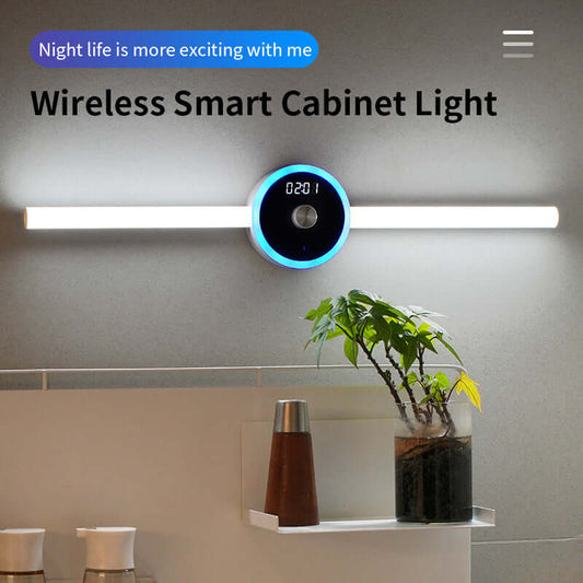 Smart Cabinet Light – Timer, Clock & Motion Sensor in One