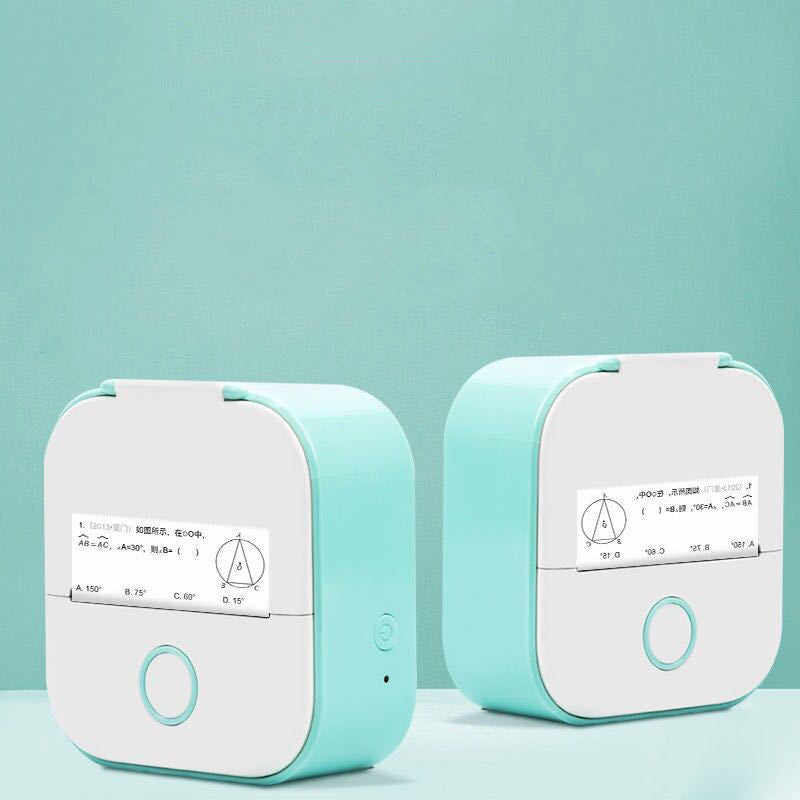 Mini Bluetooth Thermal Label Printer – Portable Sticker & Photo Printer - BudgetSpender