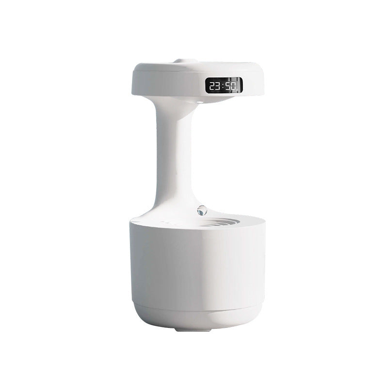 Bedroom Anti-Gravity Humidifier with Clock - BudgetSpender