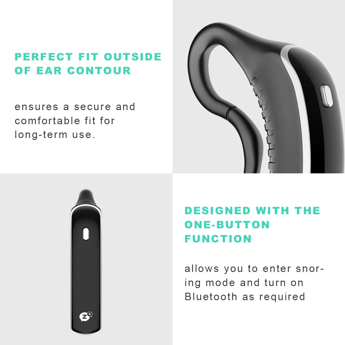 Smart Anti-Snoring Device – Bone Conduction Snore Detection with Adaptive Vibration - BudgetSpender