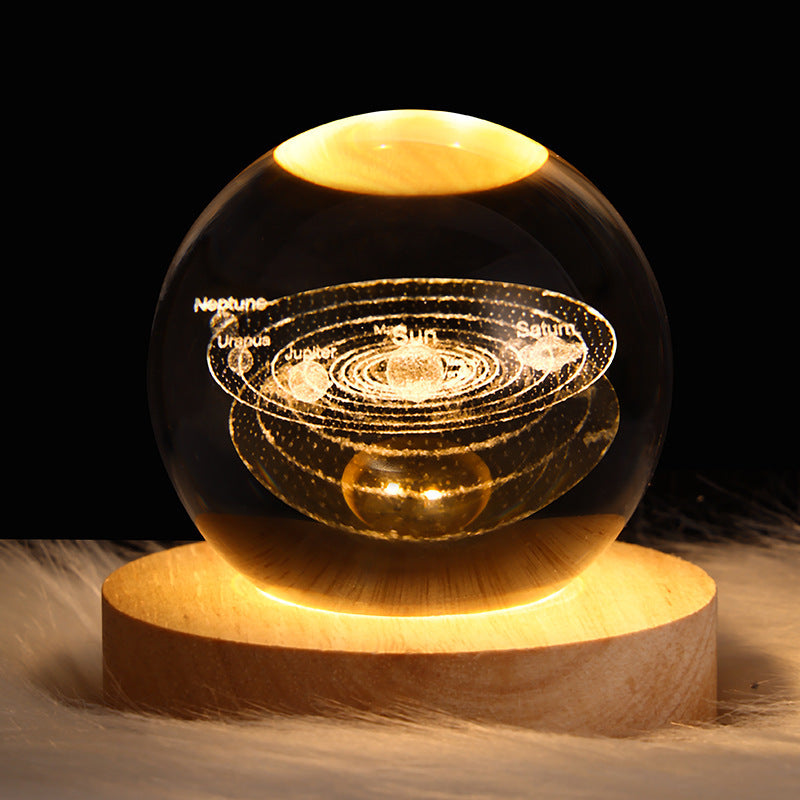 3D Crystal Night Light | Romantic Atmosphere Maker with Unique Designs - BudgetSpender