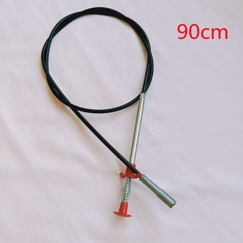 60CM Flexible Sewer Dredger Spring – Drain Clog Remover & Hair Cleaner Tool for Kitchen & Bathroom Sinks - BudgetSpender