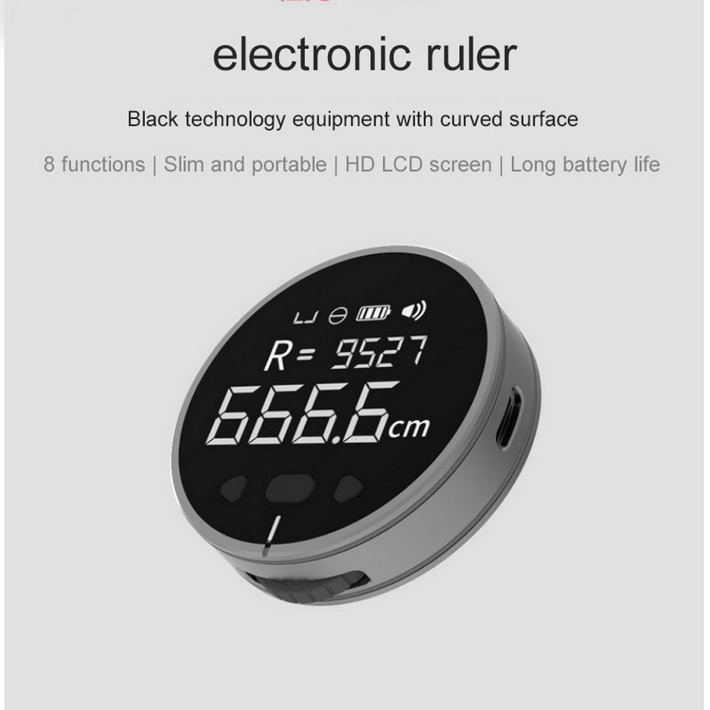 High Precision Electronic Measuring Ruler – Digital LCD Tape Measure for Accurate Distance Measurement - BudgetSpender