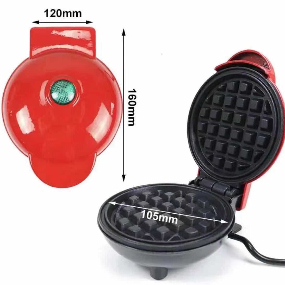 Mini Waffle Machine – 3-in-1 Home Breakfast Maker for Waffles, Pancakes, Sandwiches & Cakes - BudgetSpender